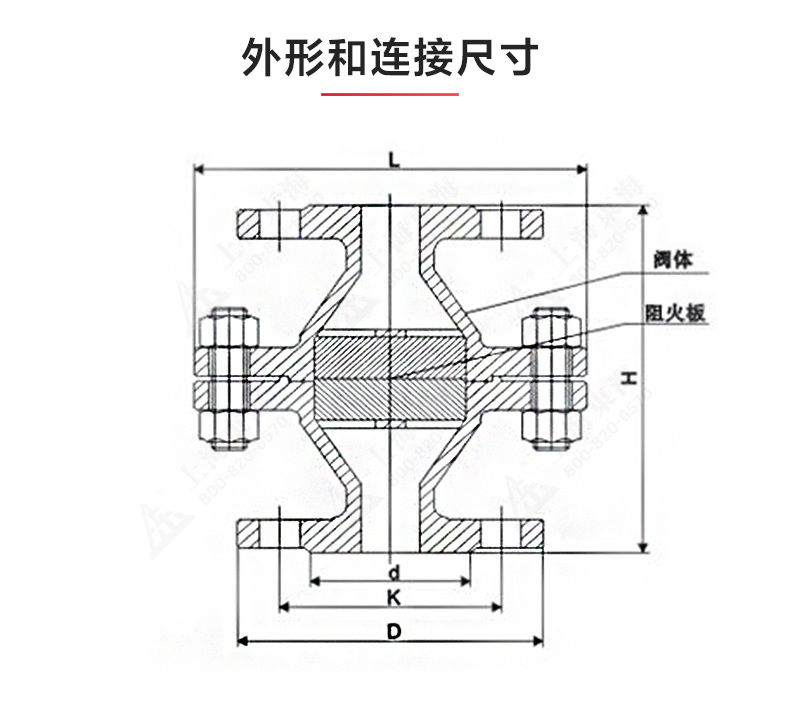 GZW-1铸钢管道阻火器_安博官网网站结构图.jpg